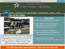 Tablet Screenshot of mvysa.org